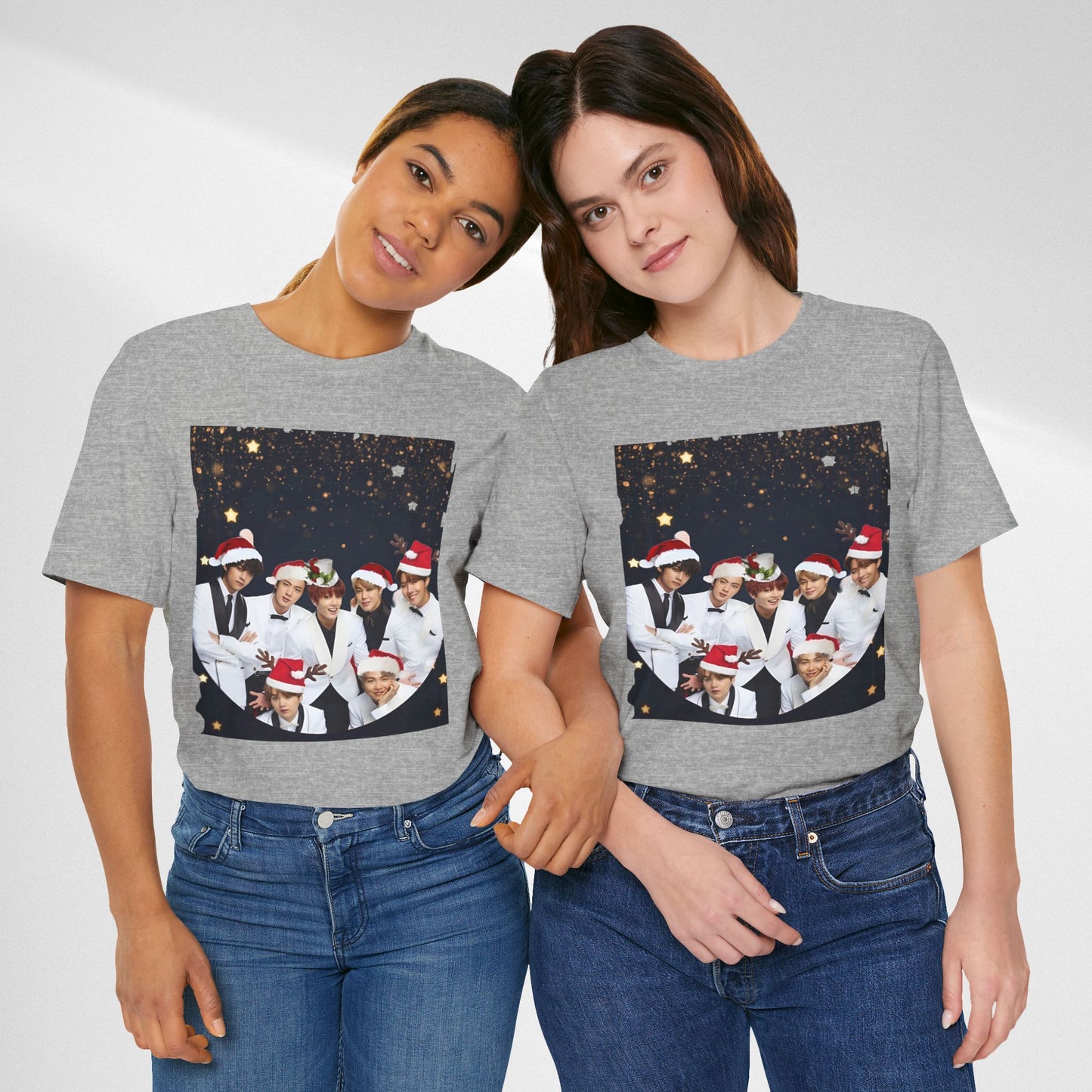 BTS Holiday Photo Crew Christmas Tee