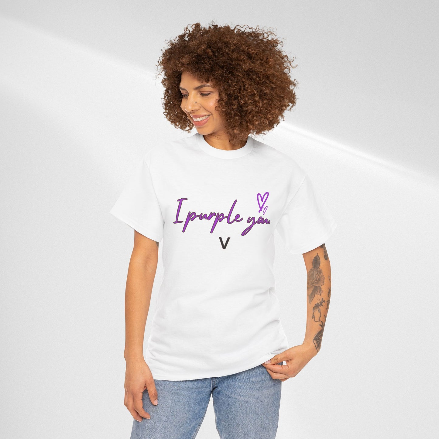 I Purple You T-Shirt — Cute K-Pop Inspired Love Tee