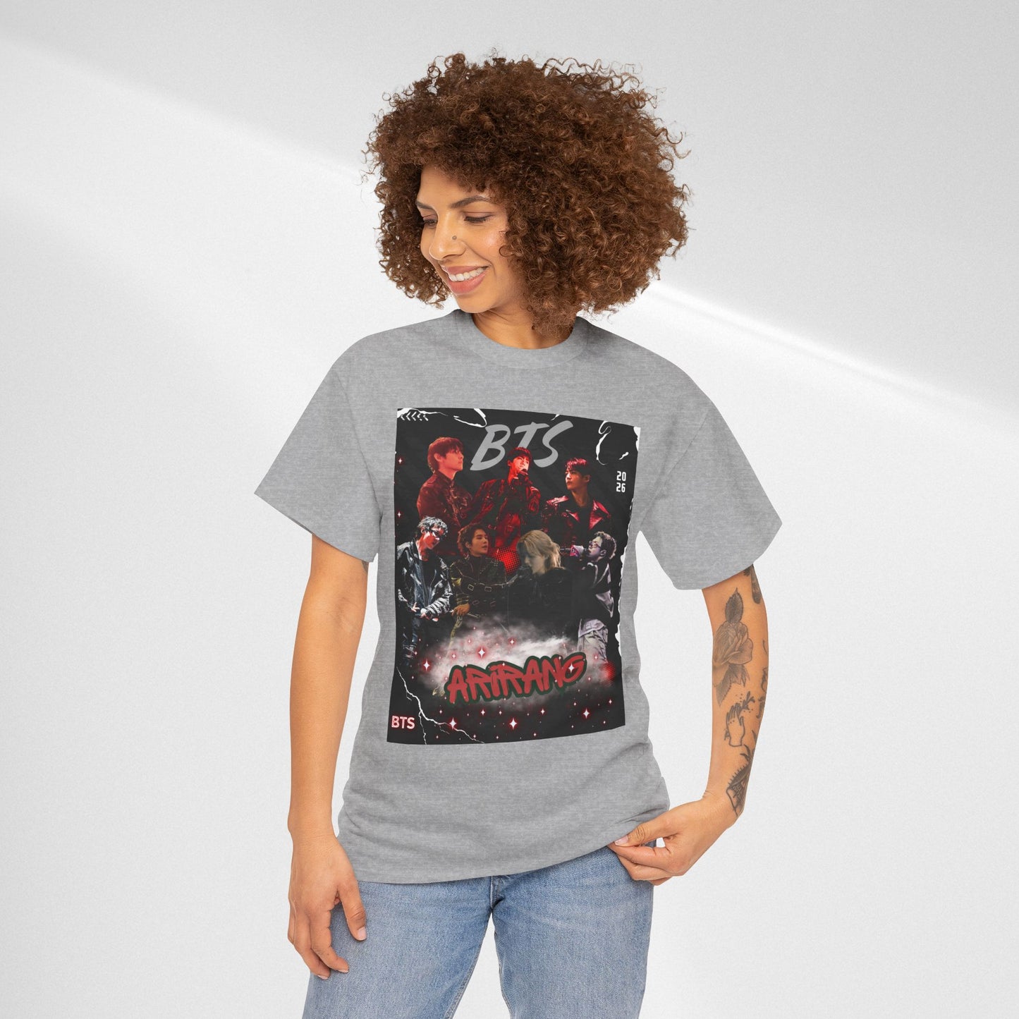 BTS Album Art Graphic Tee — 'Arirang' Fan Shirt