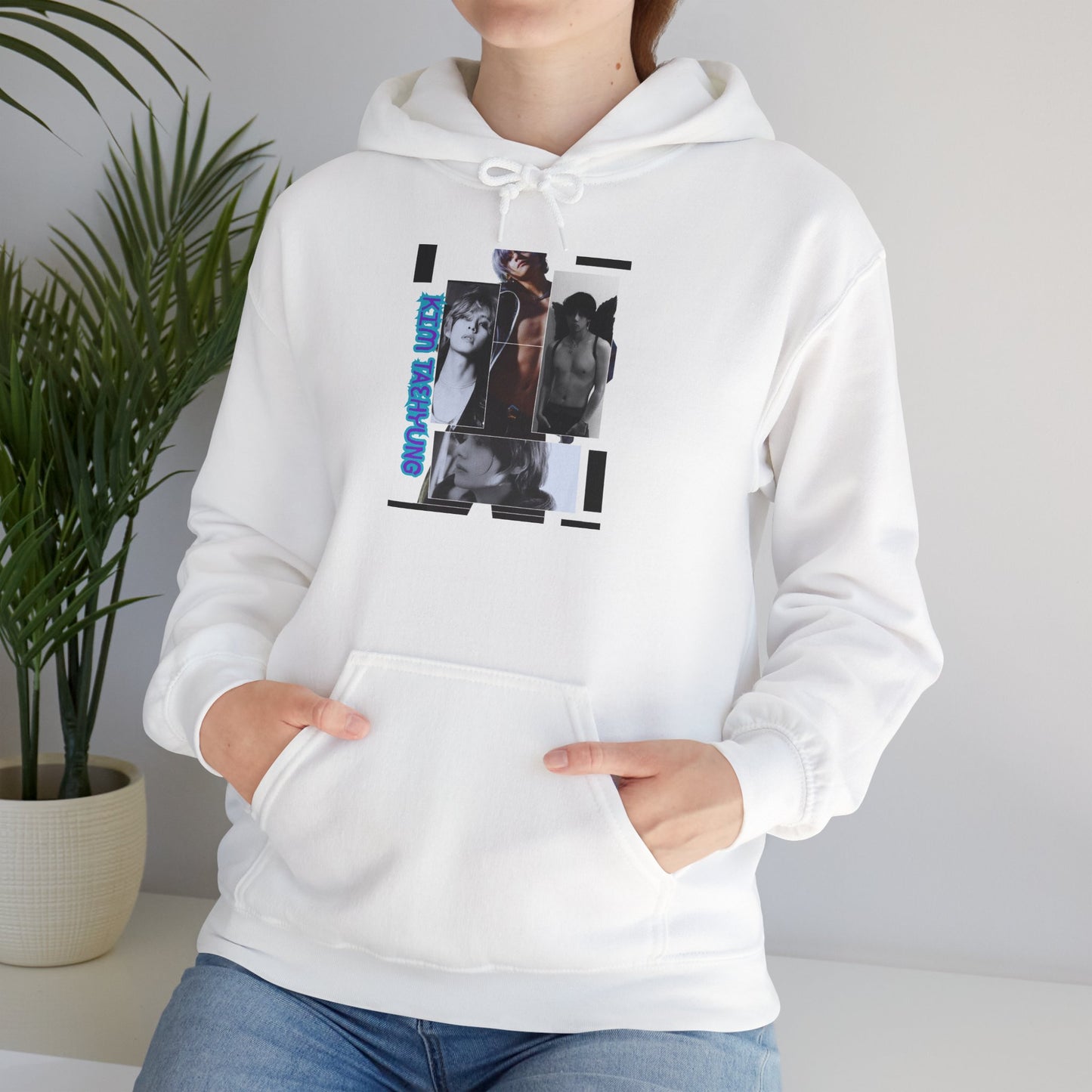 TAE Hoodie — Graphic Photo Collage 'Goth Romance' Streetwear Pullover