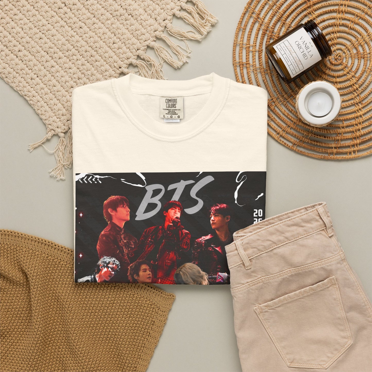 BTS ARIRANG Graphic T-Shirt — "Arirang" BTS Style Concert Tee