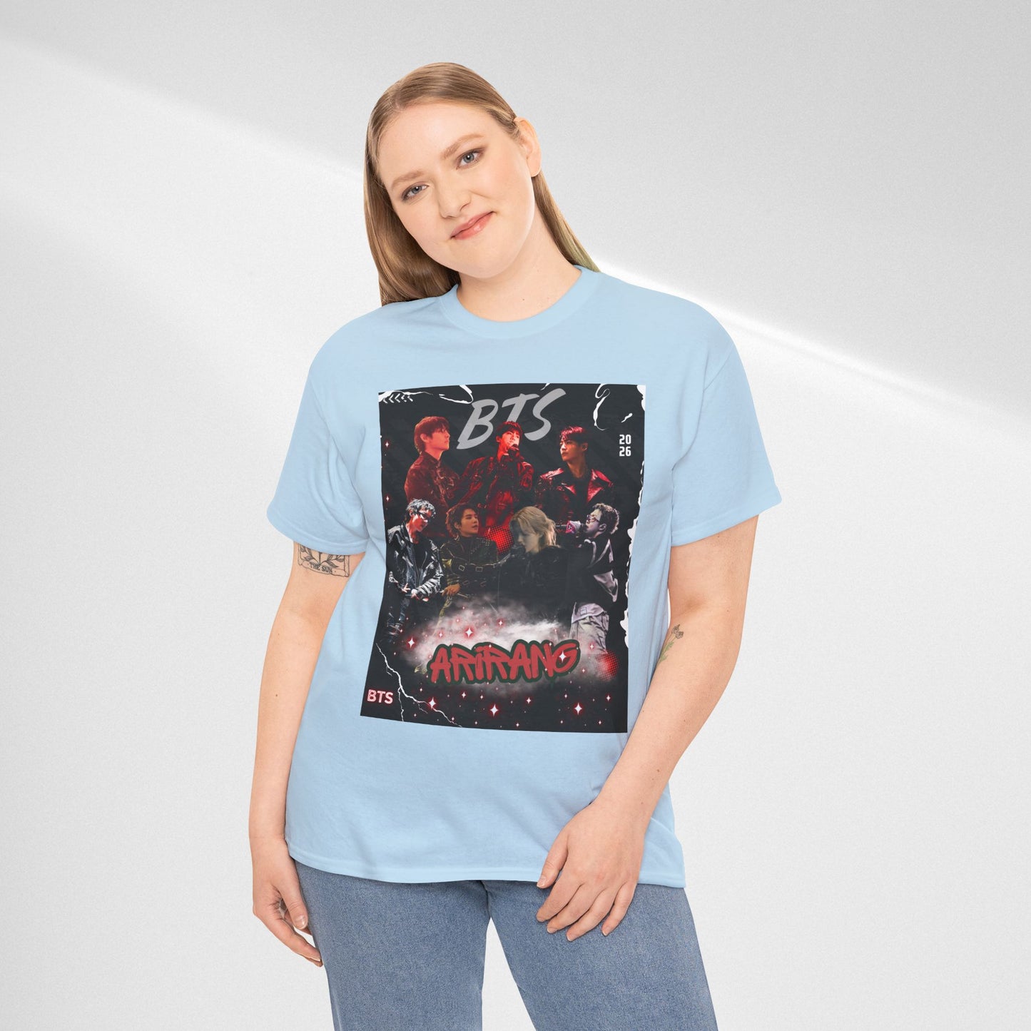 BTS Album Art Graphic Tee — 'Arirang' Fan Shirt
