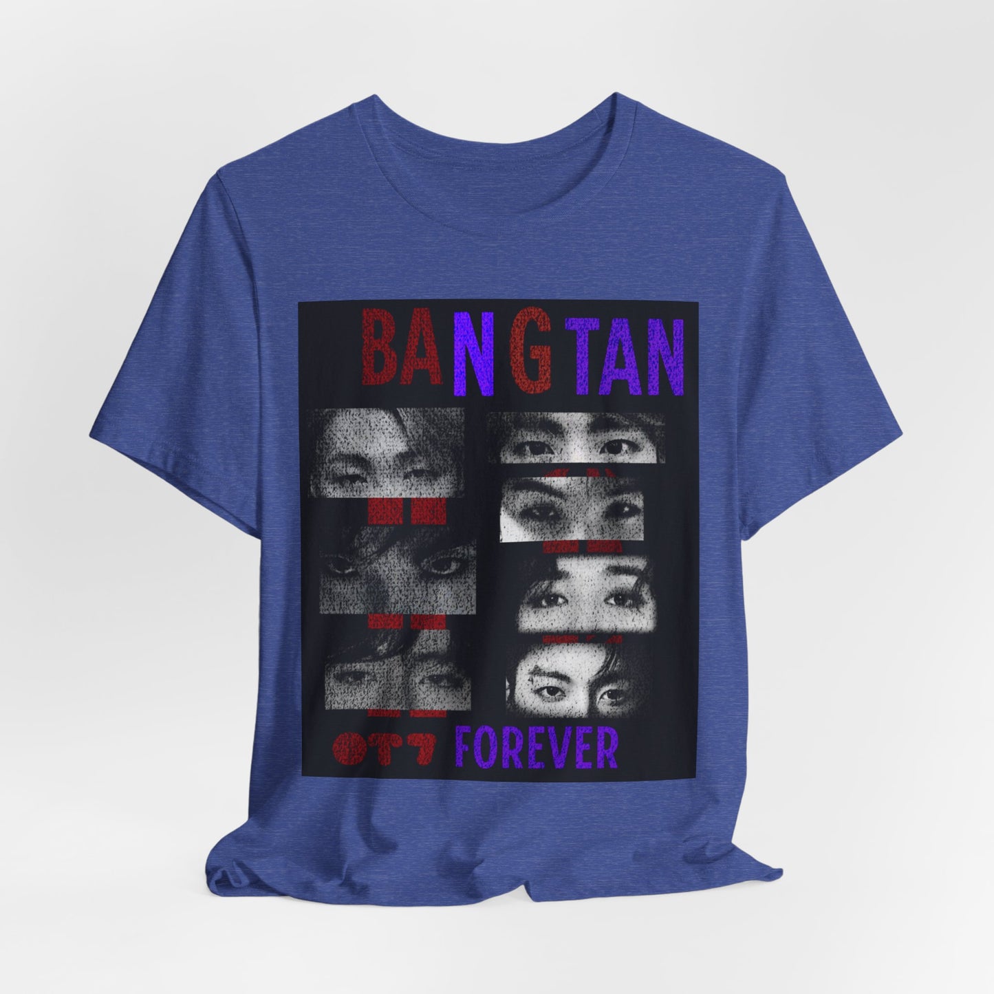Bangtan Forever BTS Eyes Graphic Tee – K‑Pop Fan Shirt