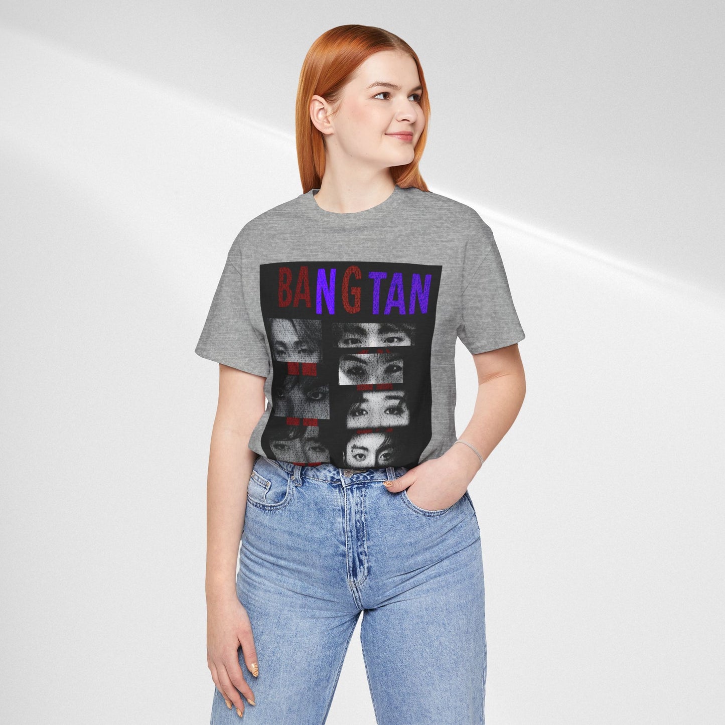 Bangtan Forever BTS Eyes Graphic Tee – K‑Pop Fan Shirt