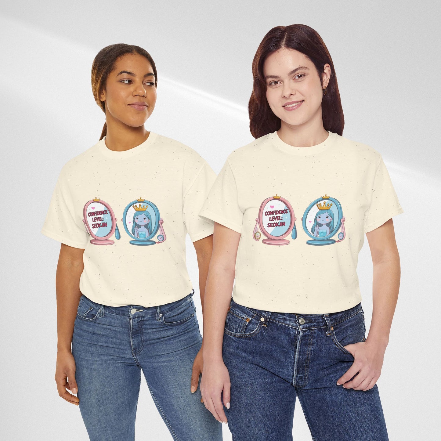 BTS Jin Confidence Level T-Shirt — Seokjin Fan Tee