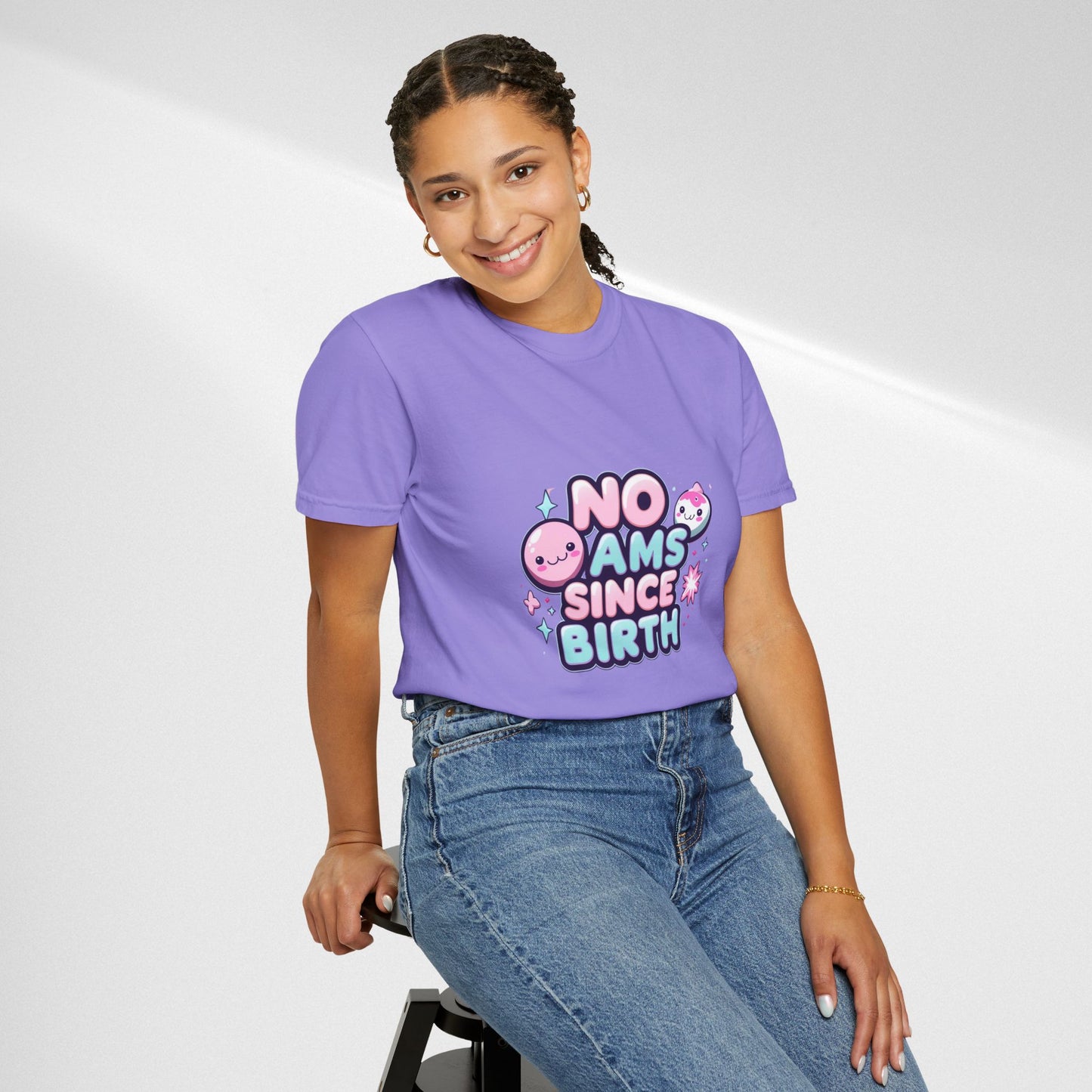No JAMs Since Birth T-Shirt — Cute Kawaii 'No JAMs Since Birth' Graphic Tee